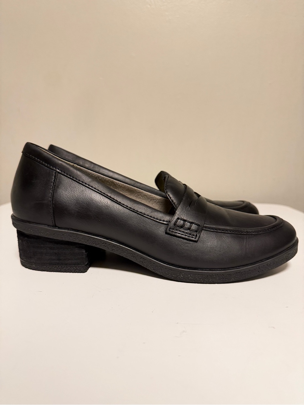 Dansko Danica Black Waterproof Burnished Loafer Women’s EU 40 US 8.5-9 - Picture 3 of 9